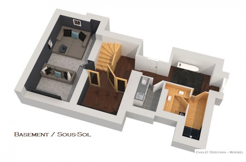 Cinema room, wine cellar, laundry room, sauna
